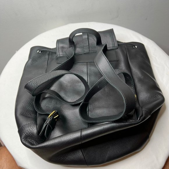 Madewell The Transport Rucksack Black Purse Backpack - Picture 8 of 9